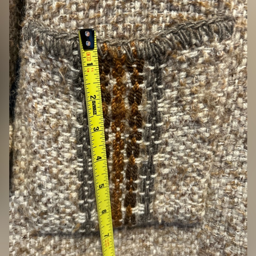 Vintage Hand woven car coat - Picture 15 of 16